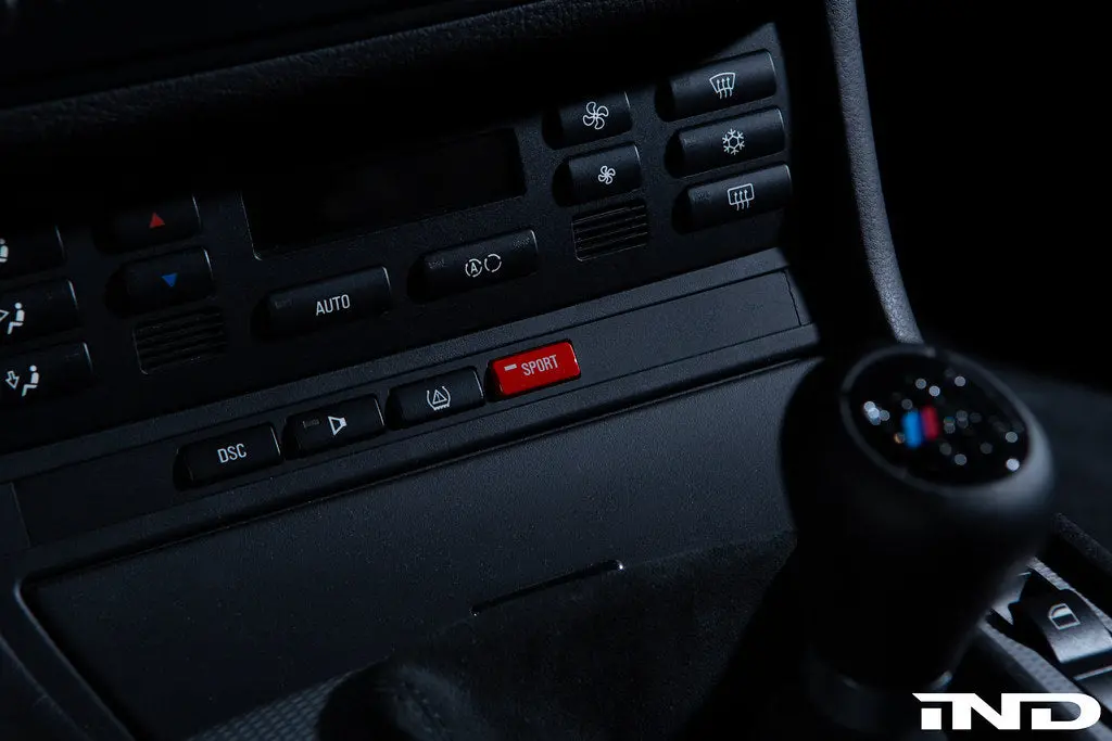 Ind E46 M3 Red Sport Mode Button 3