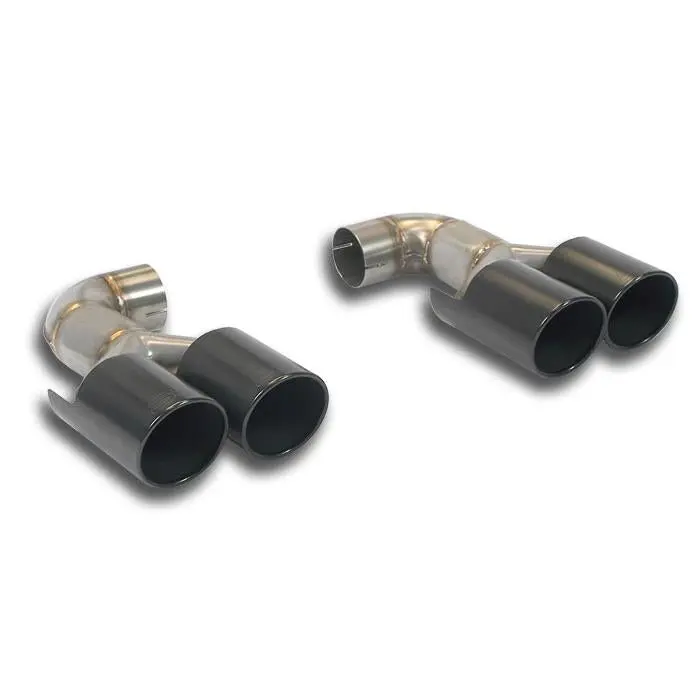 Supersprint Bmw E71 X6 M Endpipe Kit Rightoo90 - Leftoo90 "Gun Metal Grey" 1