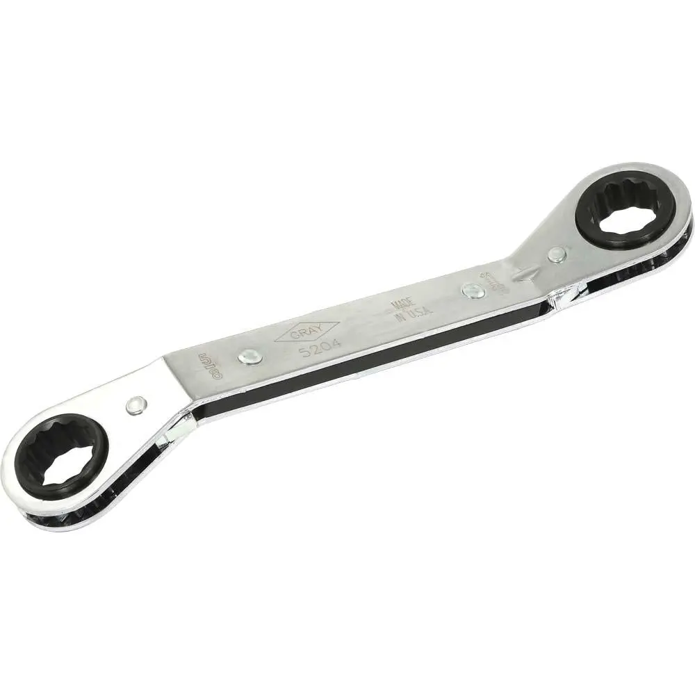 Sae 25° Offset Ratcheting Box End Wrenches - 12 Point 1