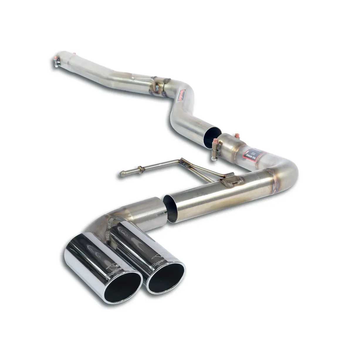 Supersprint Bmw F20 / F21 Lci 2014 -> Connecting Pipe + Rear Pipe Oo80(Muffler Delete) 1