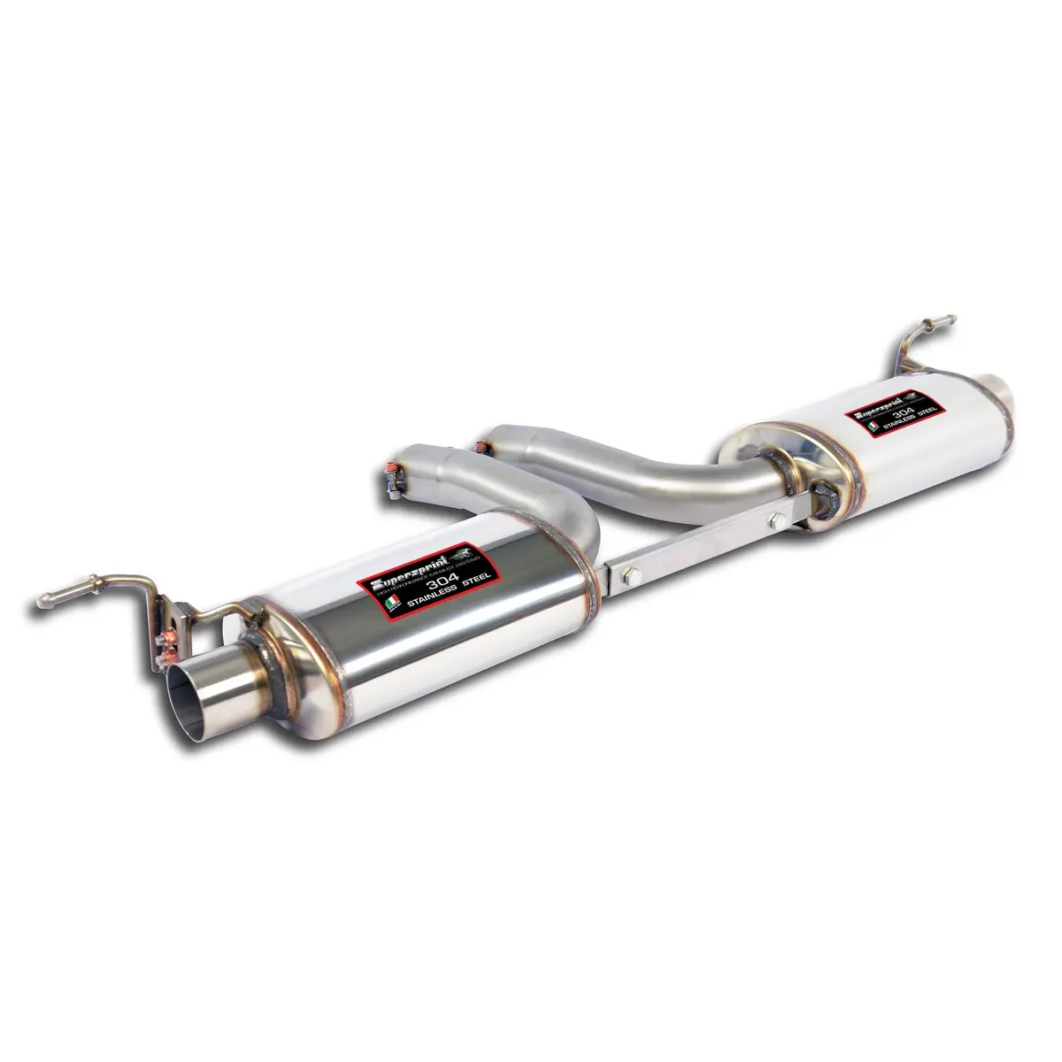 Supersprint Bmw F85 X5m / F86 X6m Rear Exhaust "Racing - Twin Canister" Right - Left 1