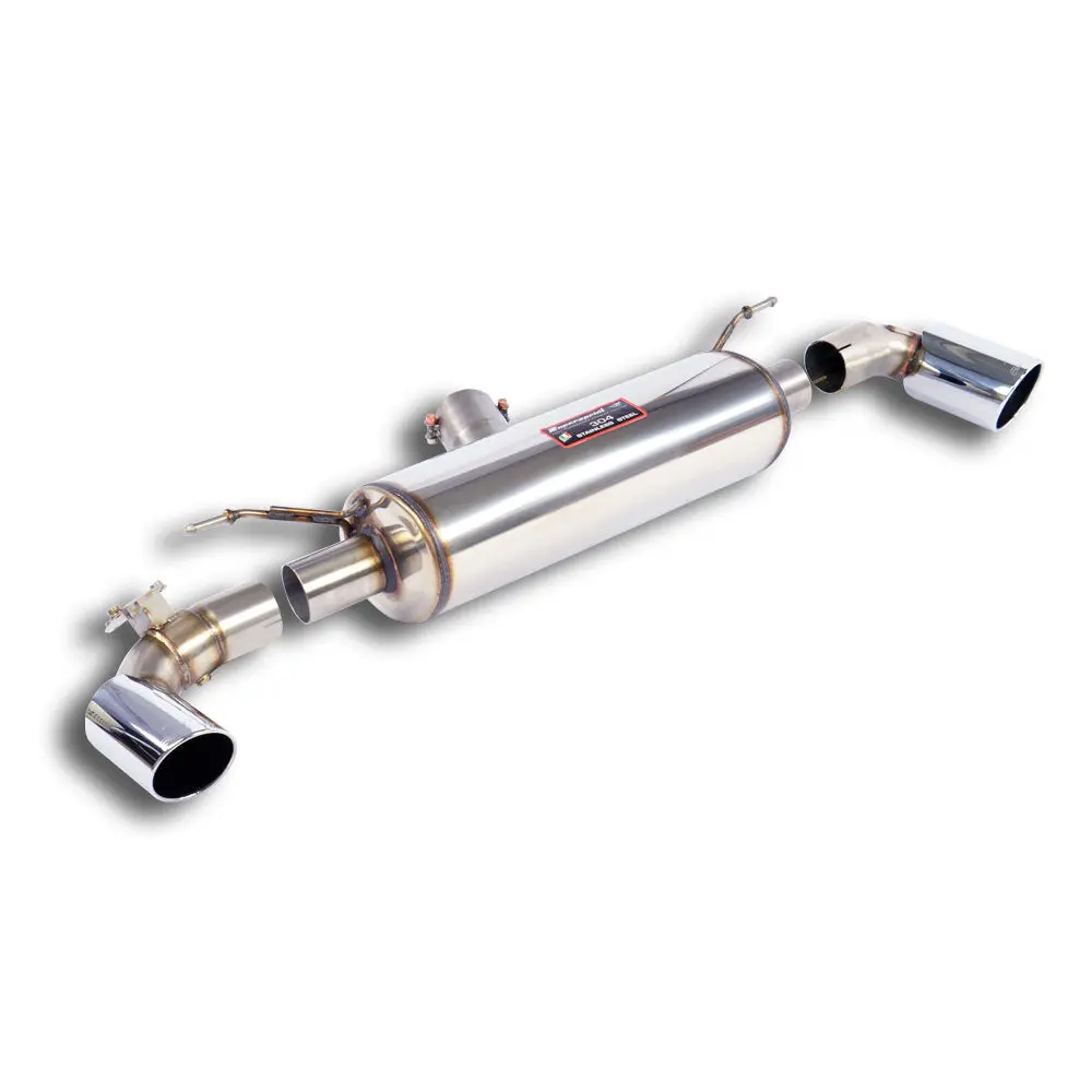 Supersprint Bmw F20 / F21 -> 2015 Rear Exhaust Right O100 - Left O100 With Valve 1
