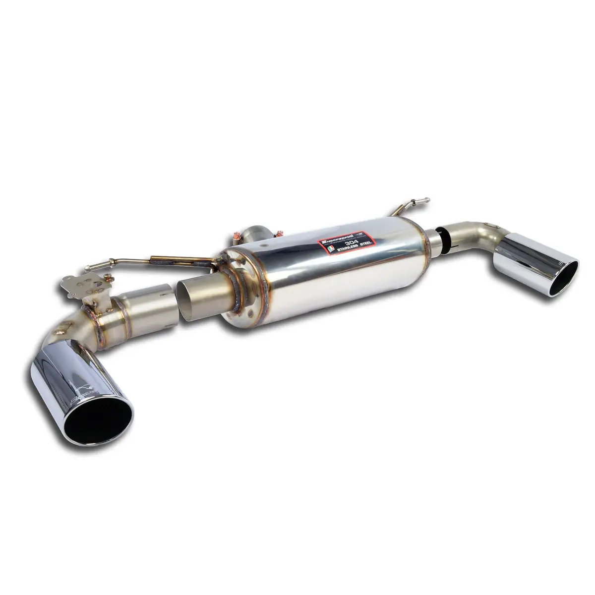 Supersprint Bmw F30 / F31 2012 -> 2015 Rear Exhaust Right O100 - Left O100 With Valve 1
