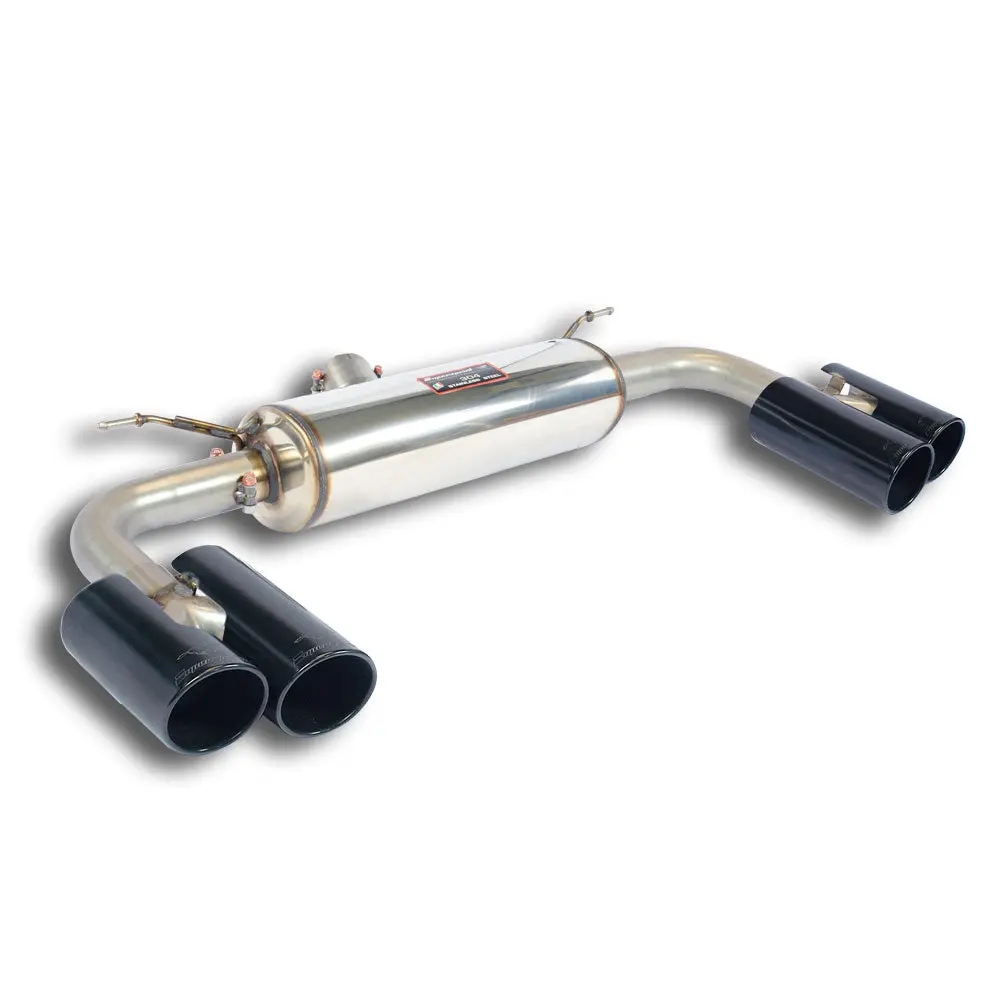 Supersprint Bmw F87 M2 (N55) Rear Exhaust Oo80 Right + Oo80 Left "Gun Metal Grey" 1