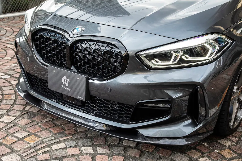3D Design F40 1-Series M-Sport Carbon Front Lip 1