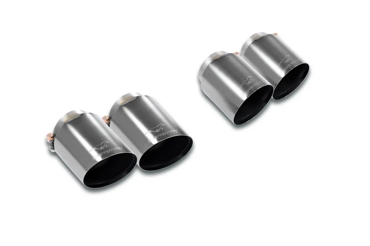 Supersprint F90 M5 Race Gun Metal Grey Exhaust Tip Set 1