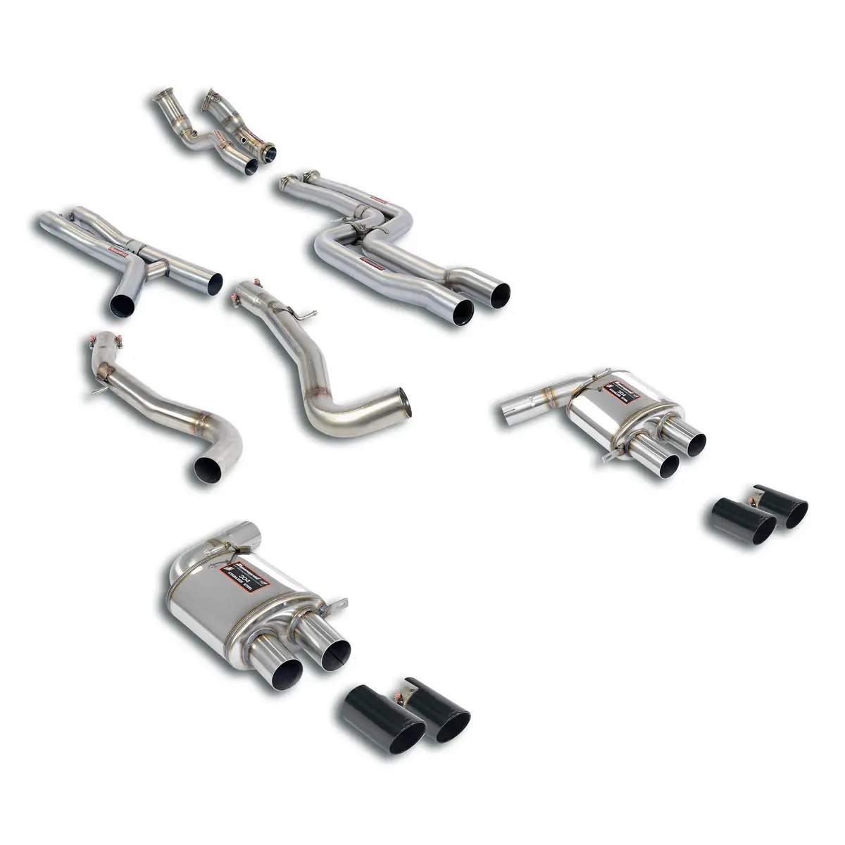 Supersprint Bmw F87 M2c Twin Pipe Race Package 1