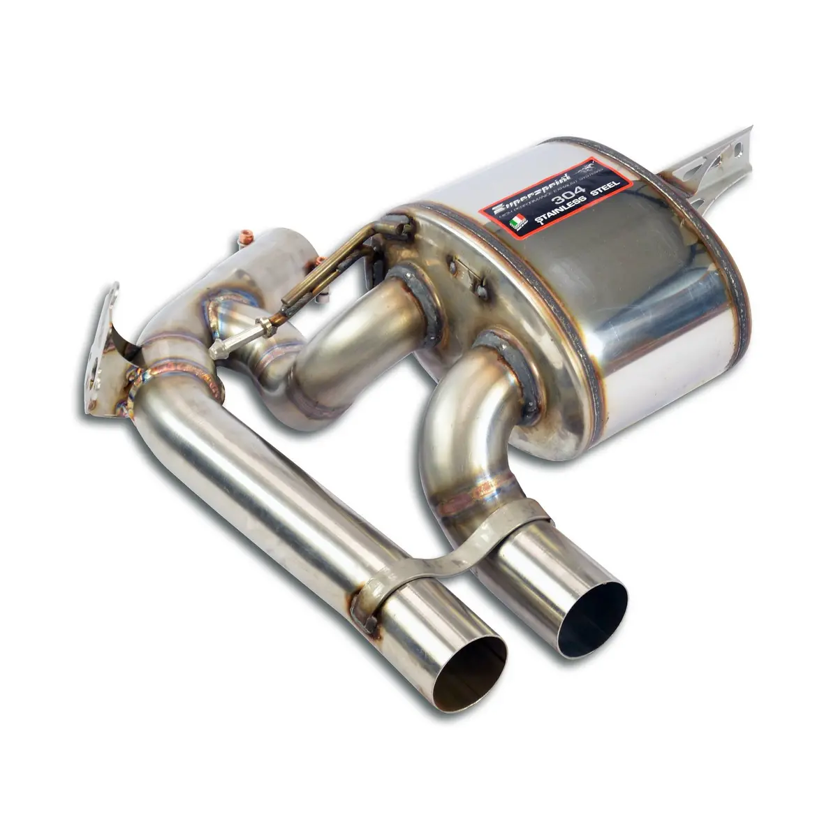 Supersprint Bmw F87 M2c Dual Sound Rear Muffler Left With Flap 1