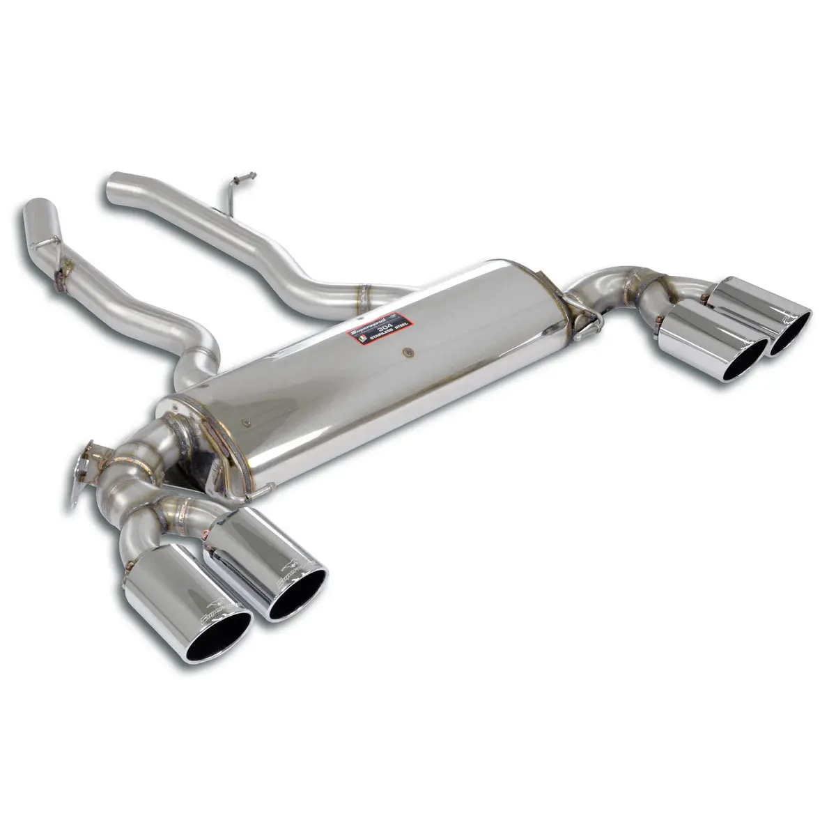 Supersprint Bmw G07 X7 Rear Exhaust Right Oo90 - Left Oo90 With Valve 1