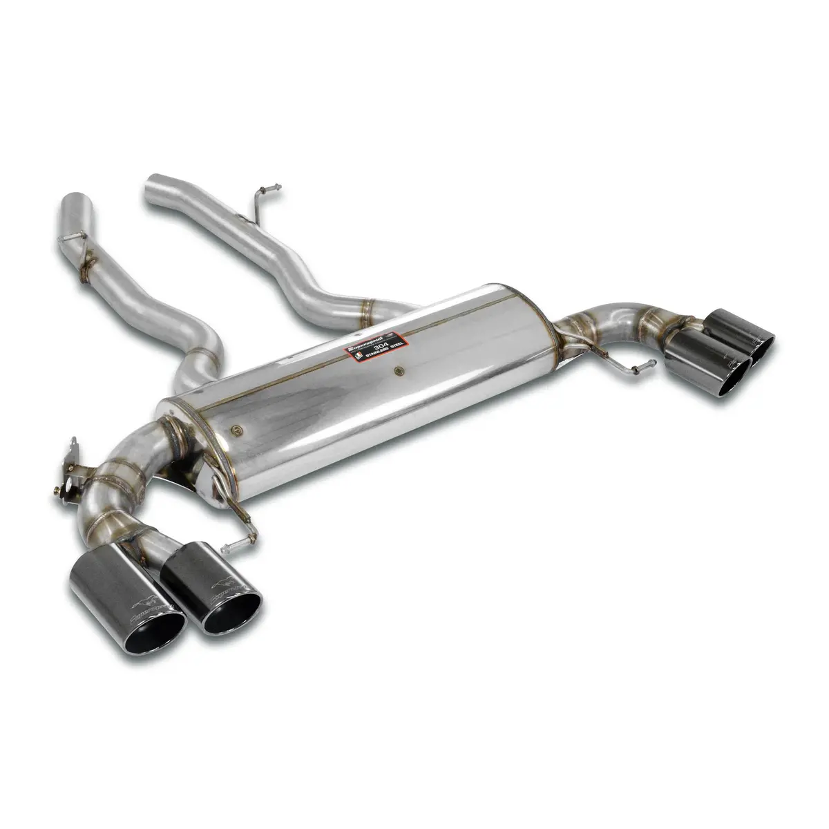 Supersprint Bmw G01 X3 M40i Rear Exhaust "Gun Metal Grey" With Valve 1