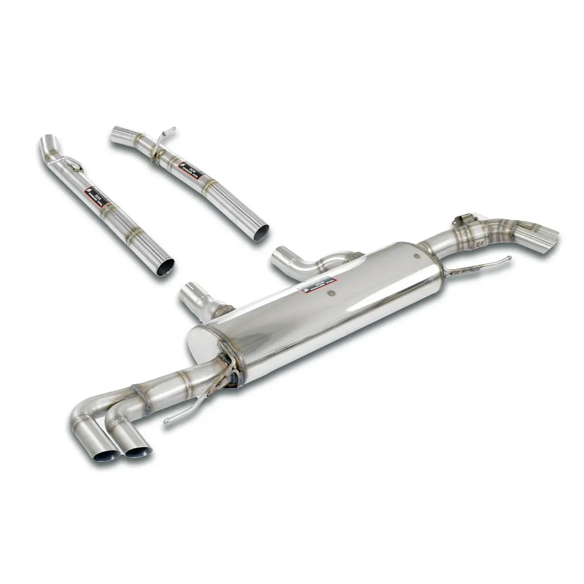 Supersprint Bmw G05 X5 40I Rear Exhaust Right - Left With Valve 1