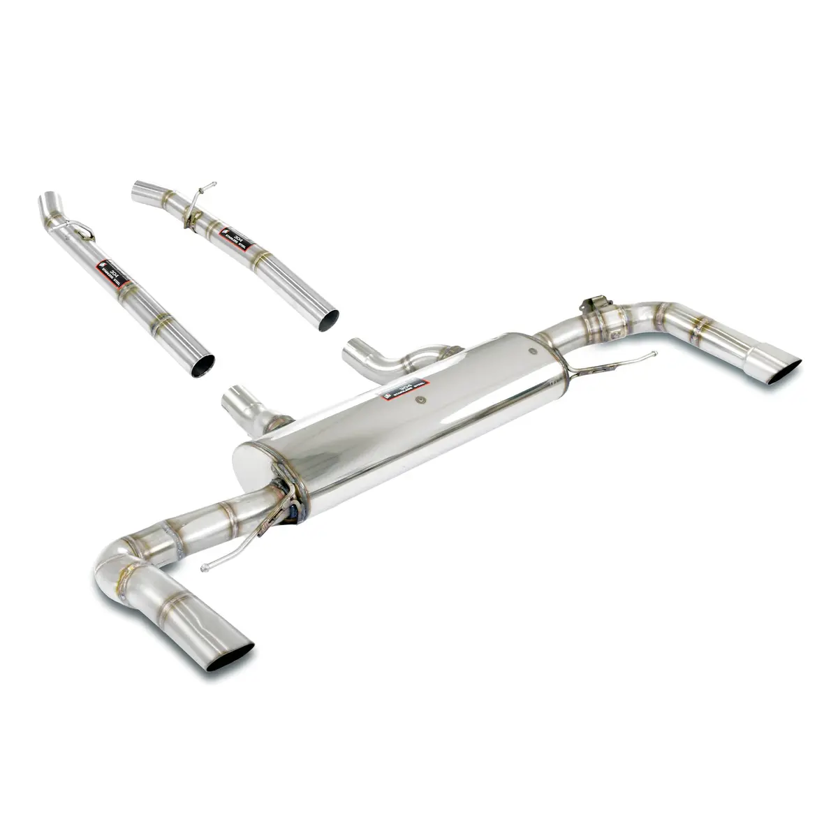 Supersprint Bmw G07 X7 Rear Exhaust Right - Left With Valve 1