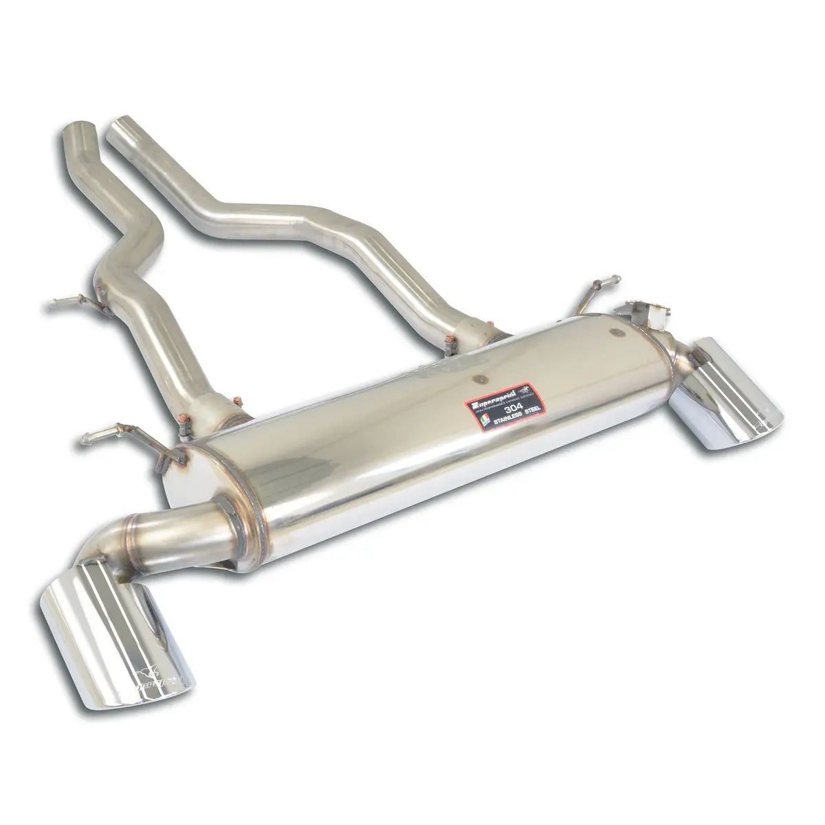 Supersprint Toyota Gr Supra B58 Rear Exhaust Right O120 - Left O120 With Valve 1