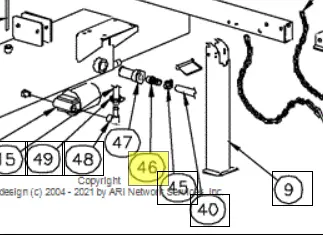 5267 3/4" Mpt X 3/4" Hb Connector Ref 46 Northstar 1