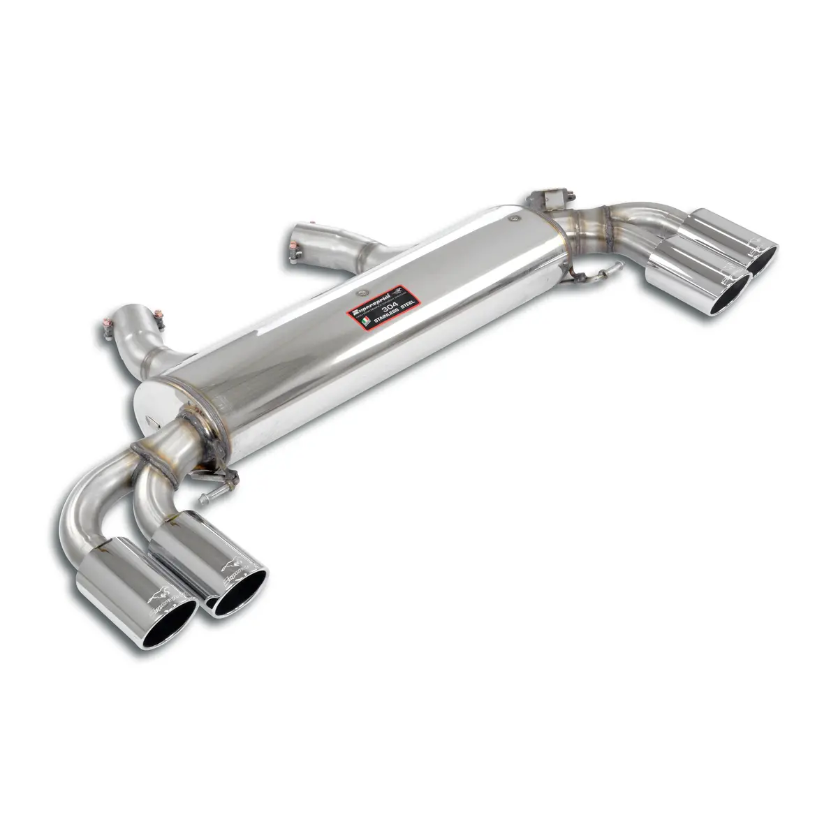 Supersprint Bmw G20 / G21 2018 -> Rear Exhaust Right Oo90 - Left Oo90 With Valve 1