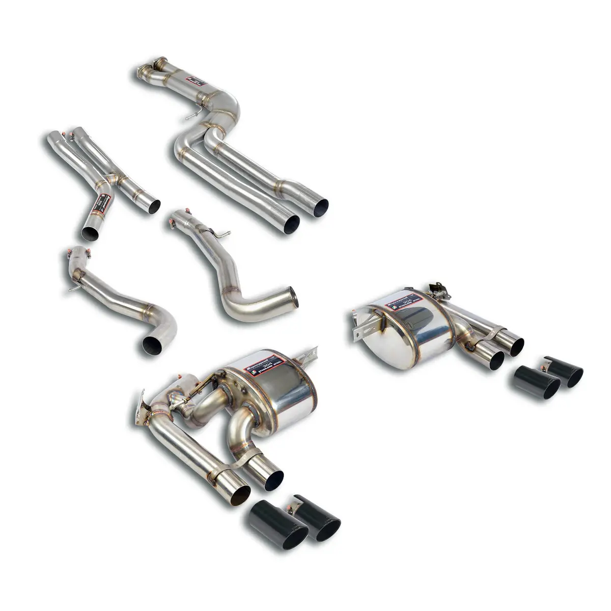 Supersprint Bmw F87 M2c J-Pipe Touring Package(Deeper Tone, No Rasp)(The Stock Primary Catalyitics Are Mantained) 1