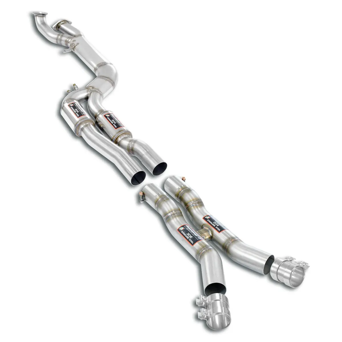 Supersprint Bmw G8x M3 / M4 J-Pipe Touring Package Accepts The Std - Oem Muffler 1