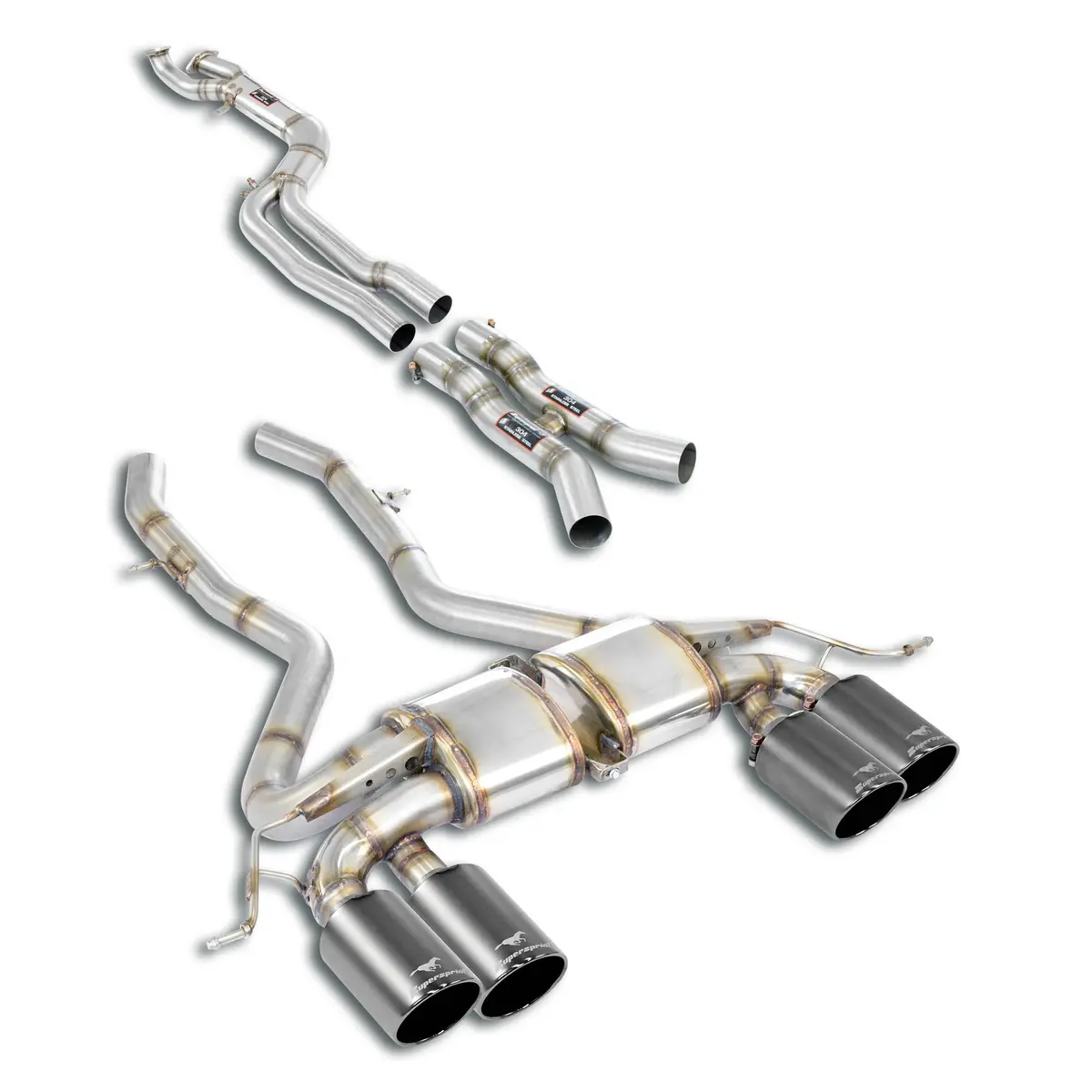 Supersprint Bmw G8x M3 / M4 J-Pipe Race Package - Complete 1