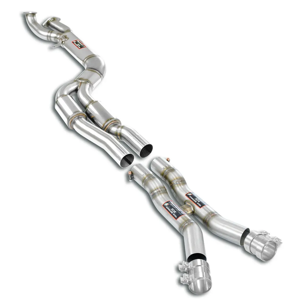Supersprint Bmw G8x M3 / M4 J-Pipe Touring Package Accepts The Std - Oem Muffler 1