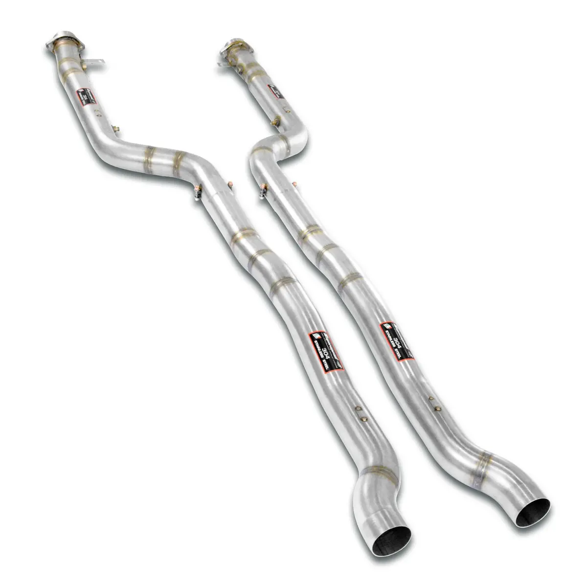 Supersprint Bmw F91 / F92 M8 Front Pipes Right - Left Deletes Opf 1