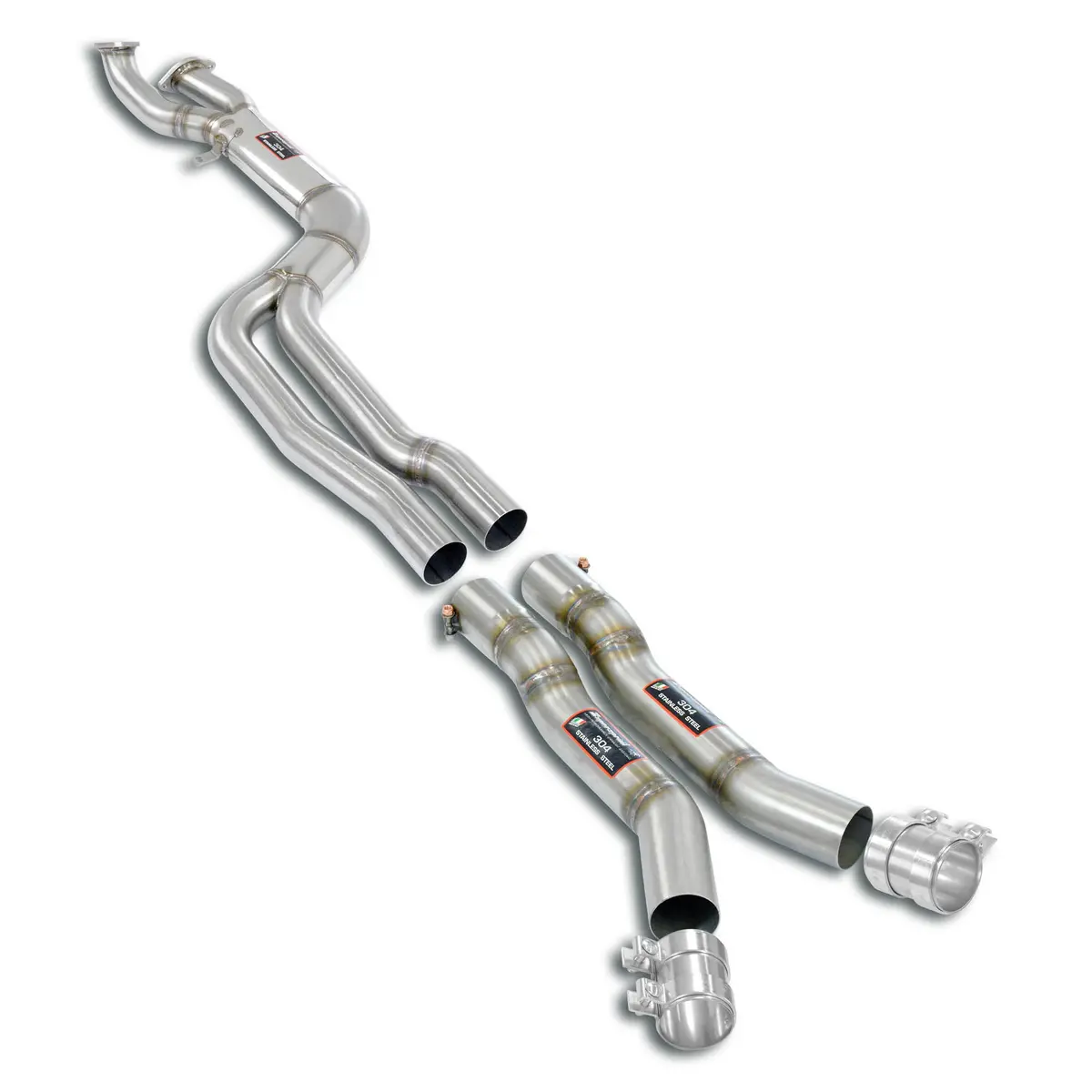 Supersprint Bmw G87 M2 J-Pipe Race Packageaccepts The Std - Oem Muffler 1