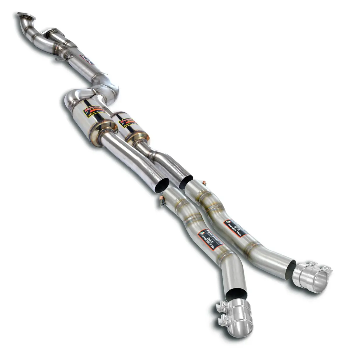 Supersprint Bmw G87 M2 J-Pipe Touring Package Accepts The Std - Oem Muffler 1