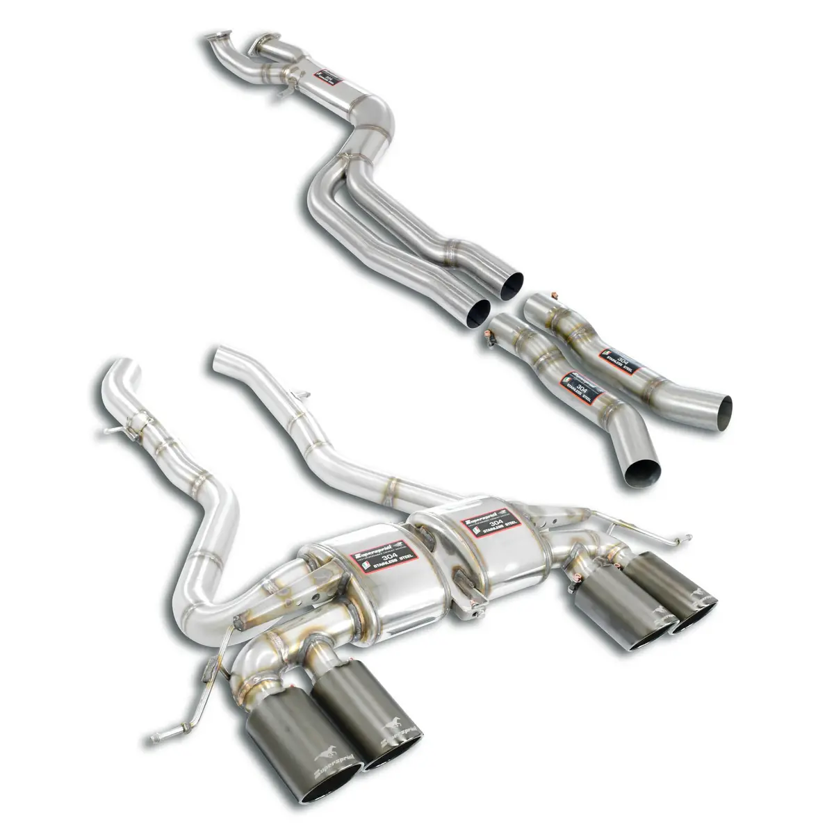 Supersprint Bmw G87 M2 J-Pipe Race Package - Complete 1