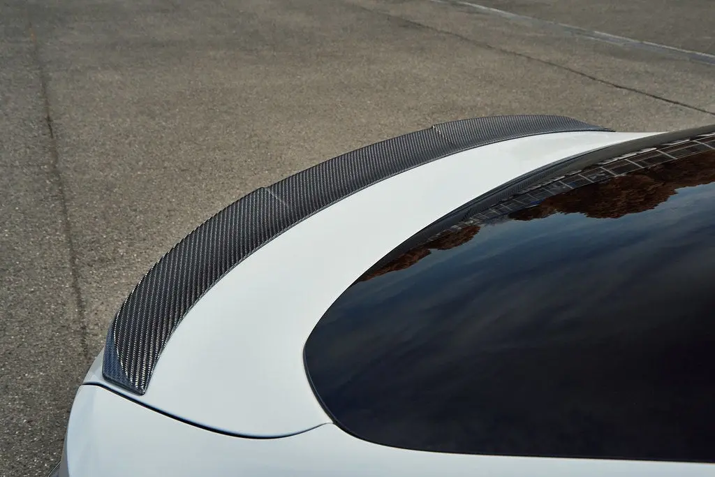 3D Design G26 4-Series Gran Coupe / I4 M-Sport Carbon Rear Trunk Spoiler 1