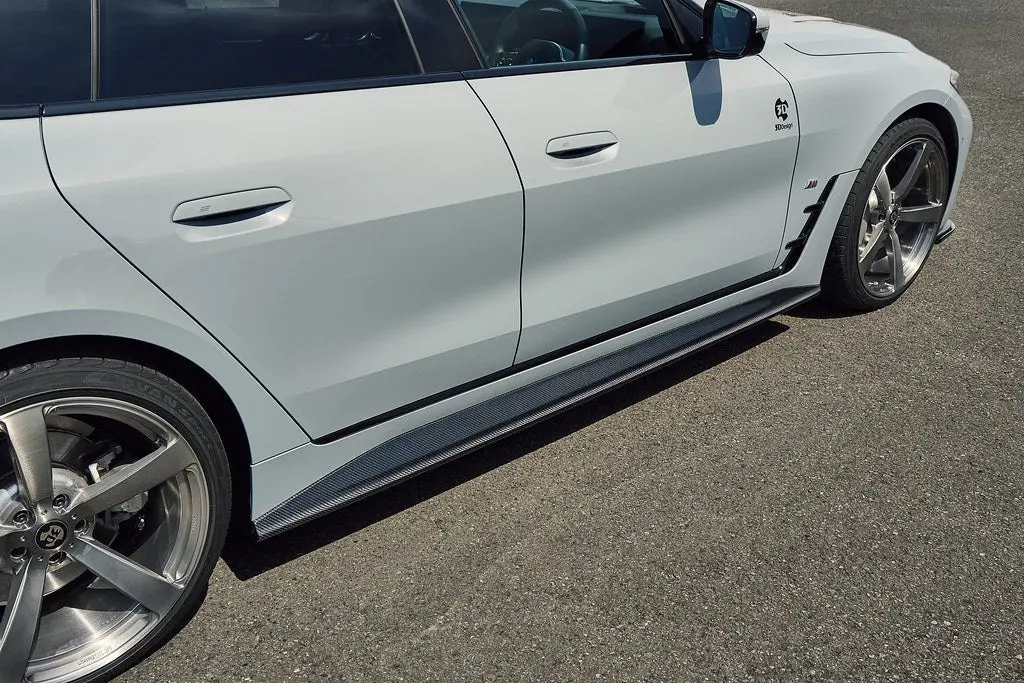 3D Design G26 4-Series Gran Coupe / I4 M-Sport Carbon Side Skirt Set 1