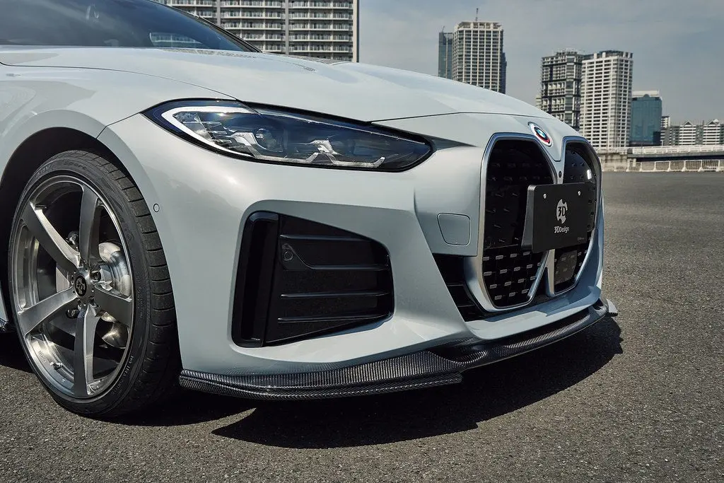 3D Design G26 4-Series Gran Coupe / I4 M-Sport Carbon Front Lip 1