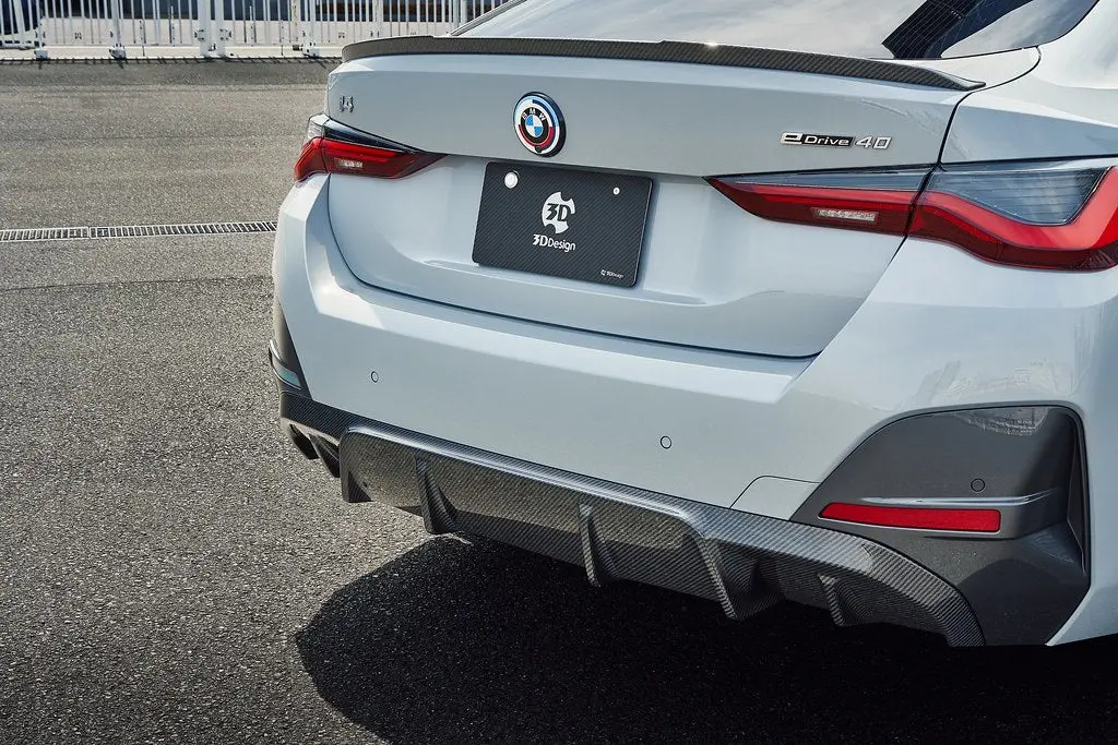 3D Design G26 4-Series Gran Coupe / I4 M-Sport Carbon Rear Diffuser 1