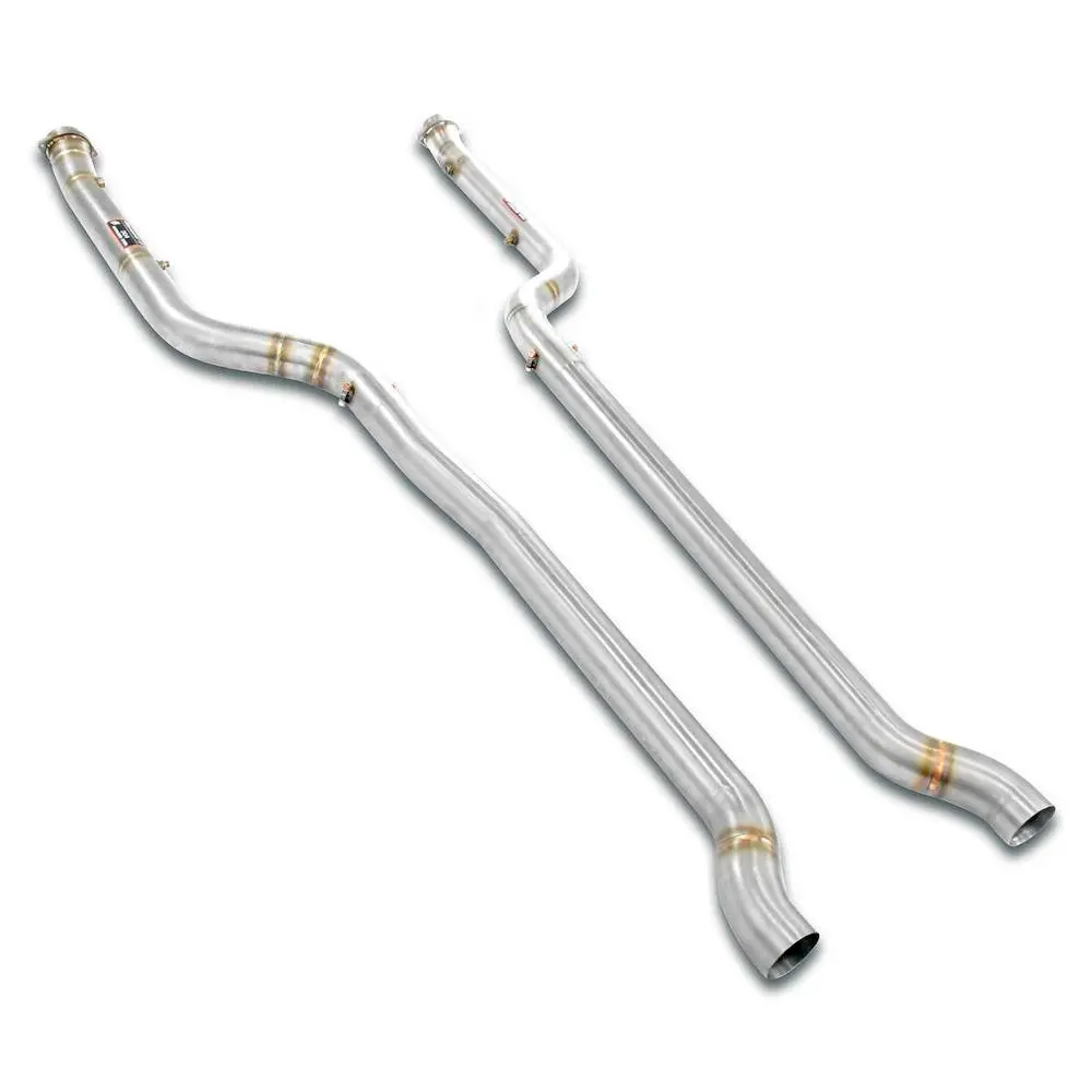 Supersprint G90 / G99 M5 Front Center Exhaust Pipe Set - Non-Resonated 1