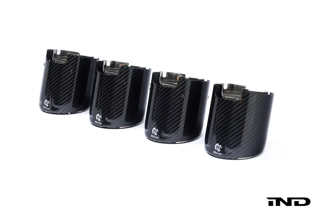 3D Design G8x / G9x Carbon Exhaust Tip Set 1