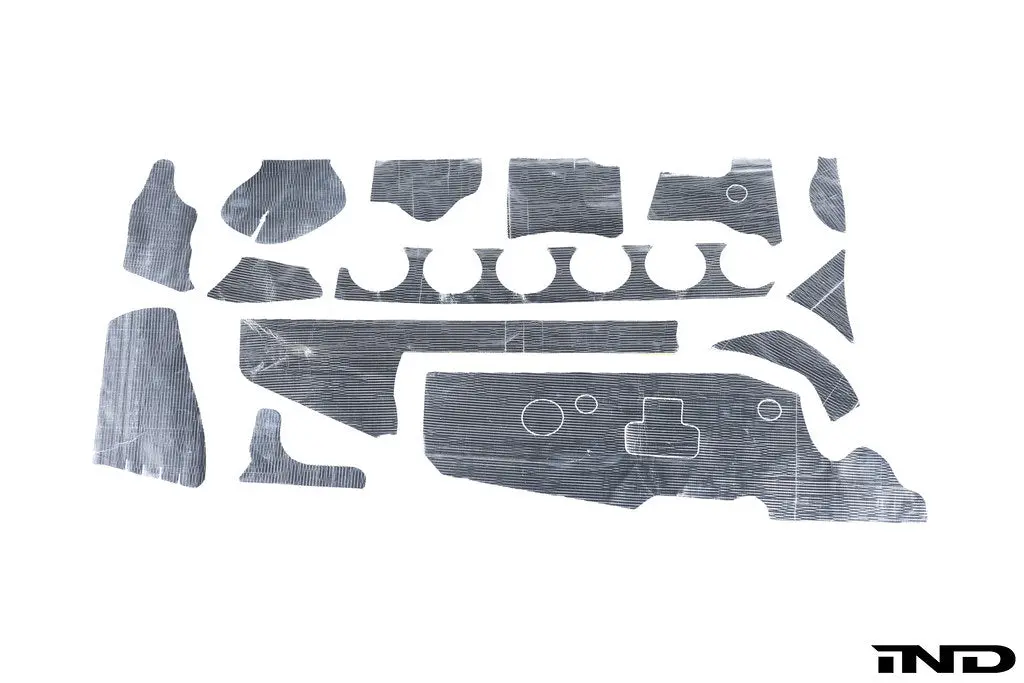 Karbonius M3 Csl (S54) Carbon Airbox Heat Shield Kit 1