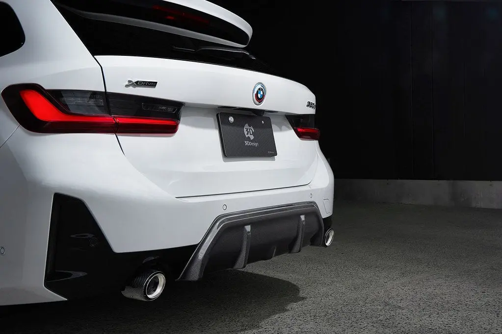3D Design G20 3-Series Lci M-Sport Carbon Rear Diffuser - 2-Tip 1
