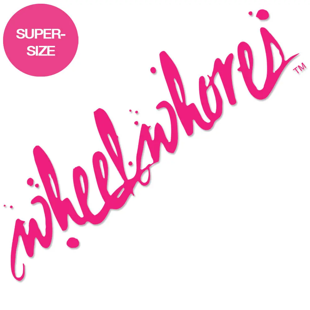 Supersize Screen Sticker (Pink) 1
