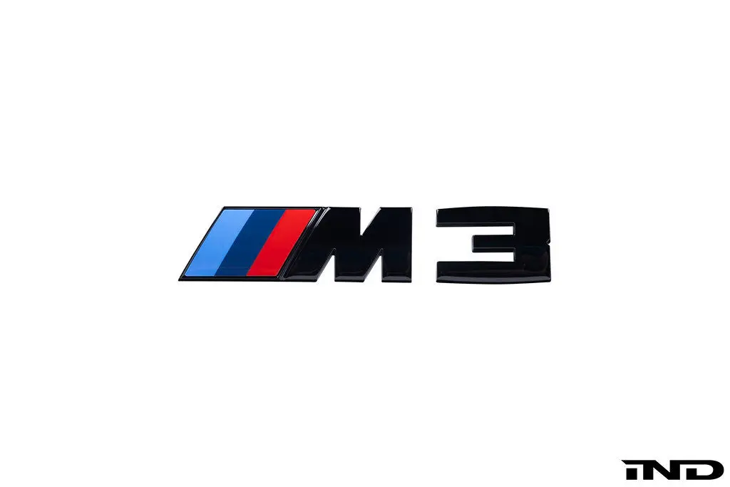 Ind E9x M3 Painted Trunk Emblem 1