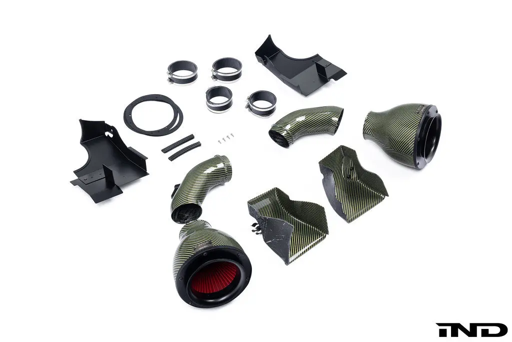 Eventuri Bmw F10 M5 Colored Kevlar Intake System 1