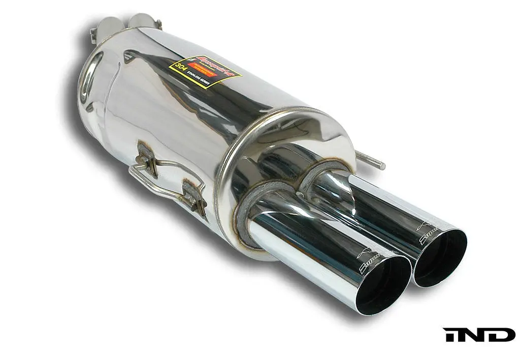 Supersprint E34 M5 Stainless Rear Exhaust - Race 1