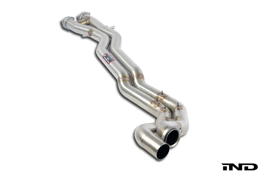Supersprint E46 M3 Stainless Center H-Pipe - Non-Resonated 1