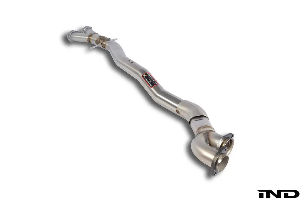 Supersprint E46 M3 Stainless Center X-Pipe - Non-Resonated 1