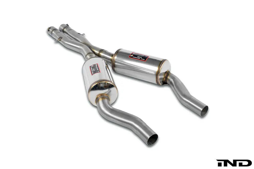 Supersprint E39 M5 Stainless Center X-Pipe - Resonated 1