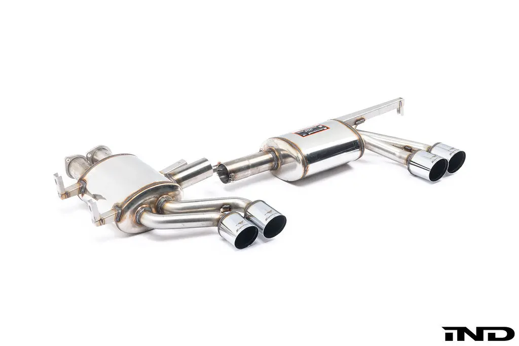 Supersprint E46 M3 Stainless Rear Exhaust - Race Dual 2.5" 1