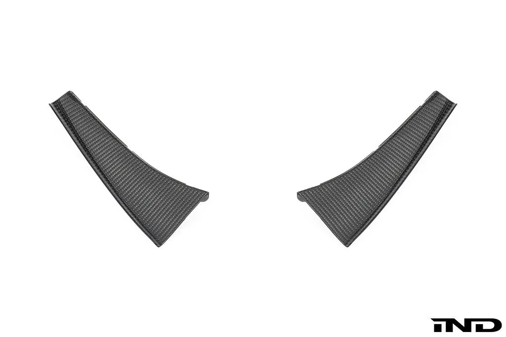 Karbonius E46 M3 Carbon Front Bumper Canard Set 1