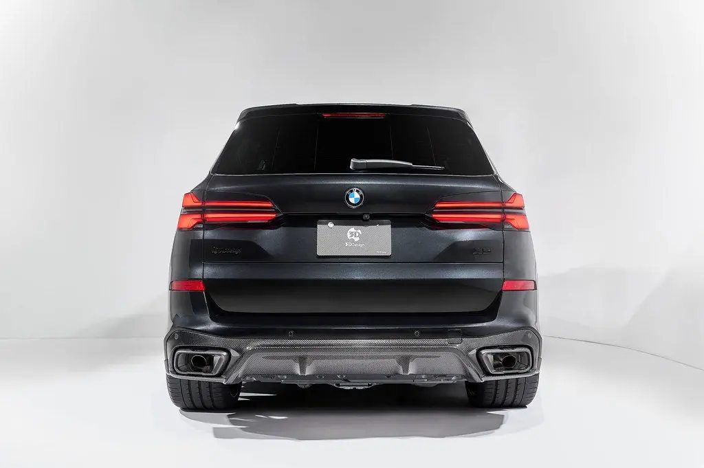 3D Design G05 X5 Lci Carbon Rear Diffuser 1