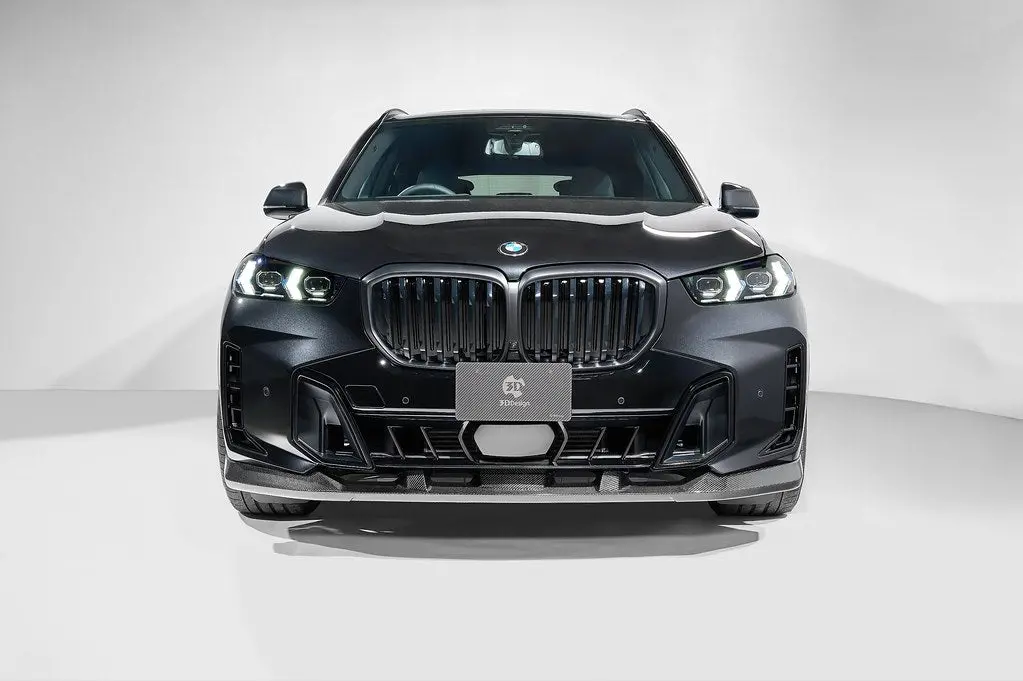 3D Design G05 X5 Lci Carbon Front Lip Spoiler 1