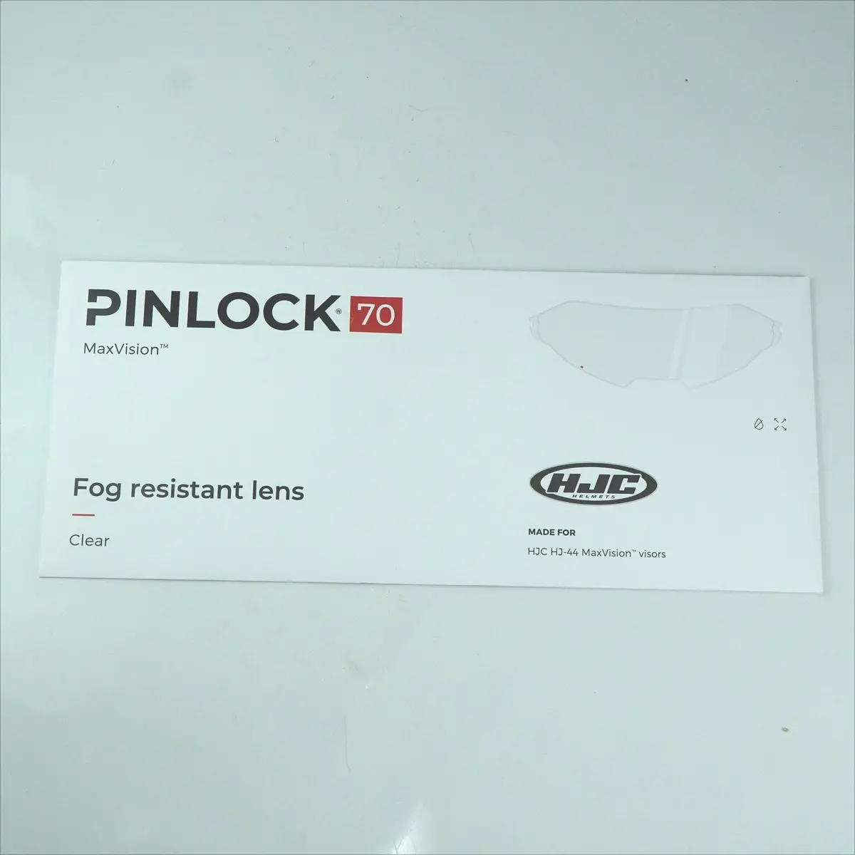Hjc Helmet Pinlock Sparepart Hj-44 For I80 (Clear) 1