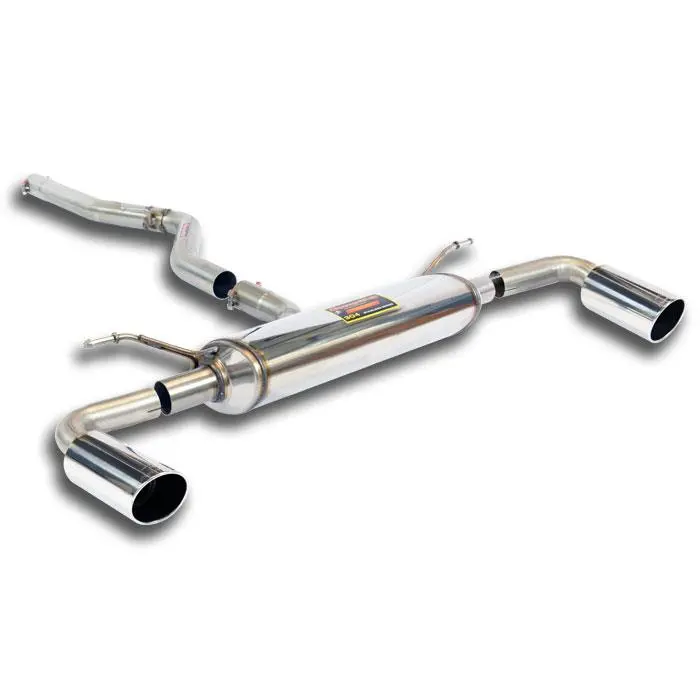 Supersprint Bmw F34 Gt 2013 -> 2016 Connecting Pipe + Rear Exhaust Right O90 - Left O90 1