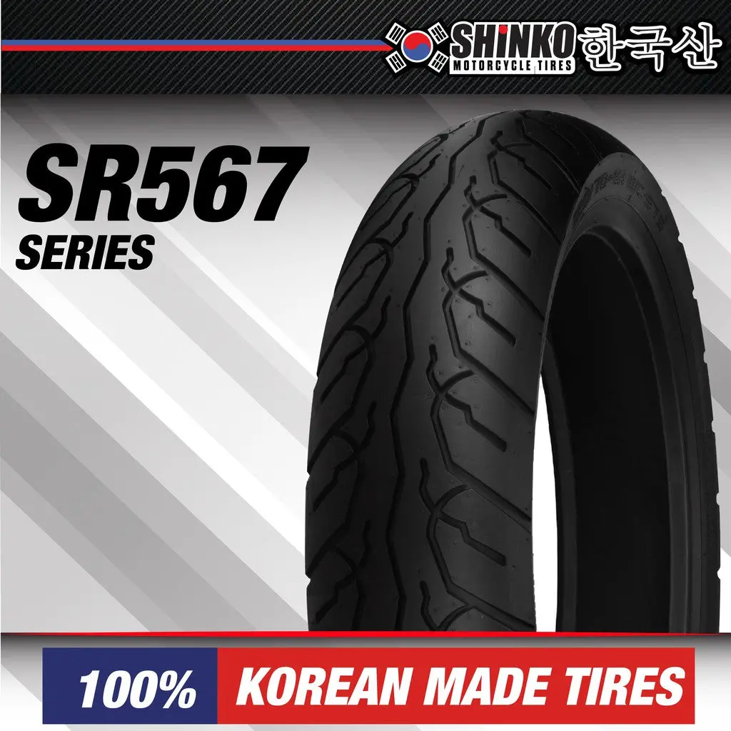 Shinko Tire Tyres Tayar Sr567 Scooter Tyres Series 110/70-16 120/70-15 1