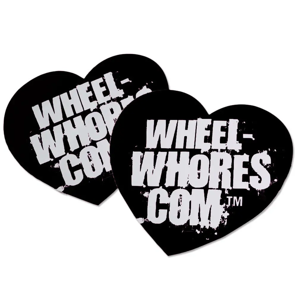 Large Black Heart (Sticker Pack) 1